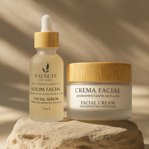 SET EMERALD | Crema Despigmentante + Sérum Facial 3-en-1 - Imagen 3